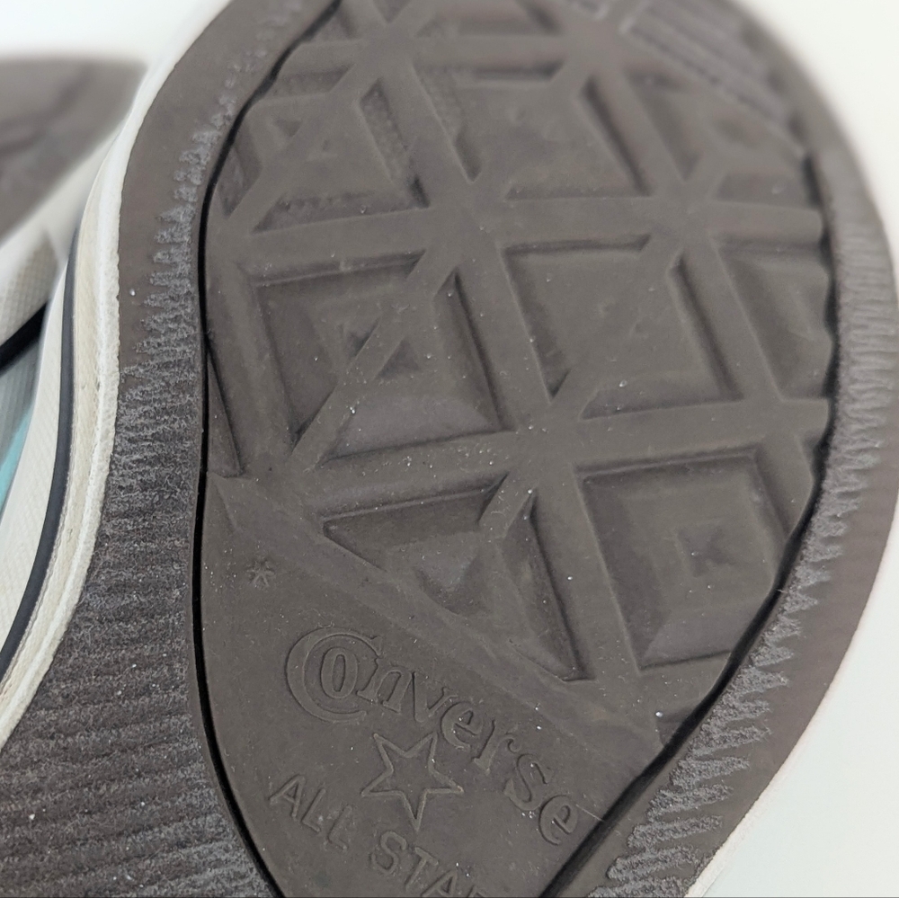 Baby Blue Converse Men's 4 Used - Picture 10 of 10